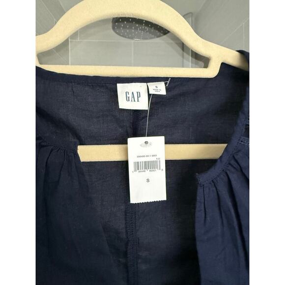 GAP SLEEVELESS TOP - DARK BLUE - SIZE S - Picture 4 of 5